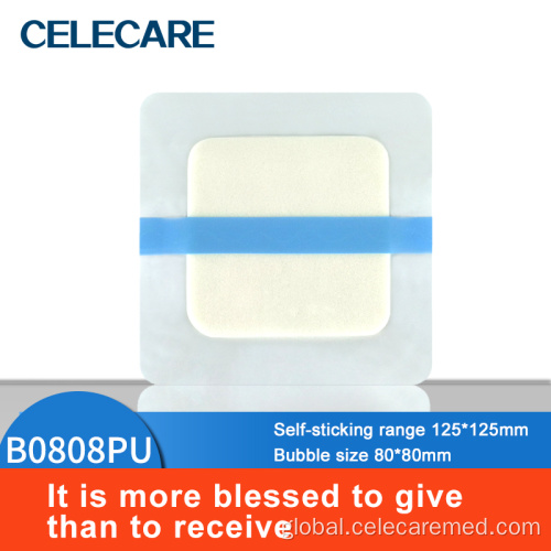 Wound Care Dressing Pad PU Wound Dressing Foam Hydrocolloid Dressing Factory